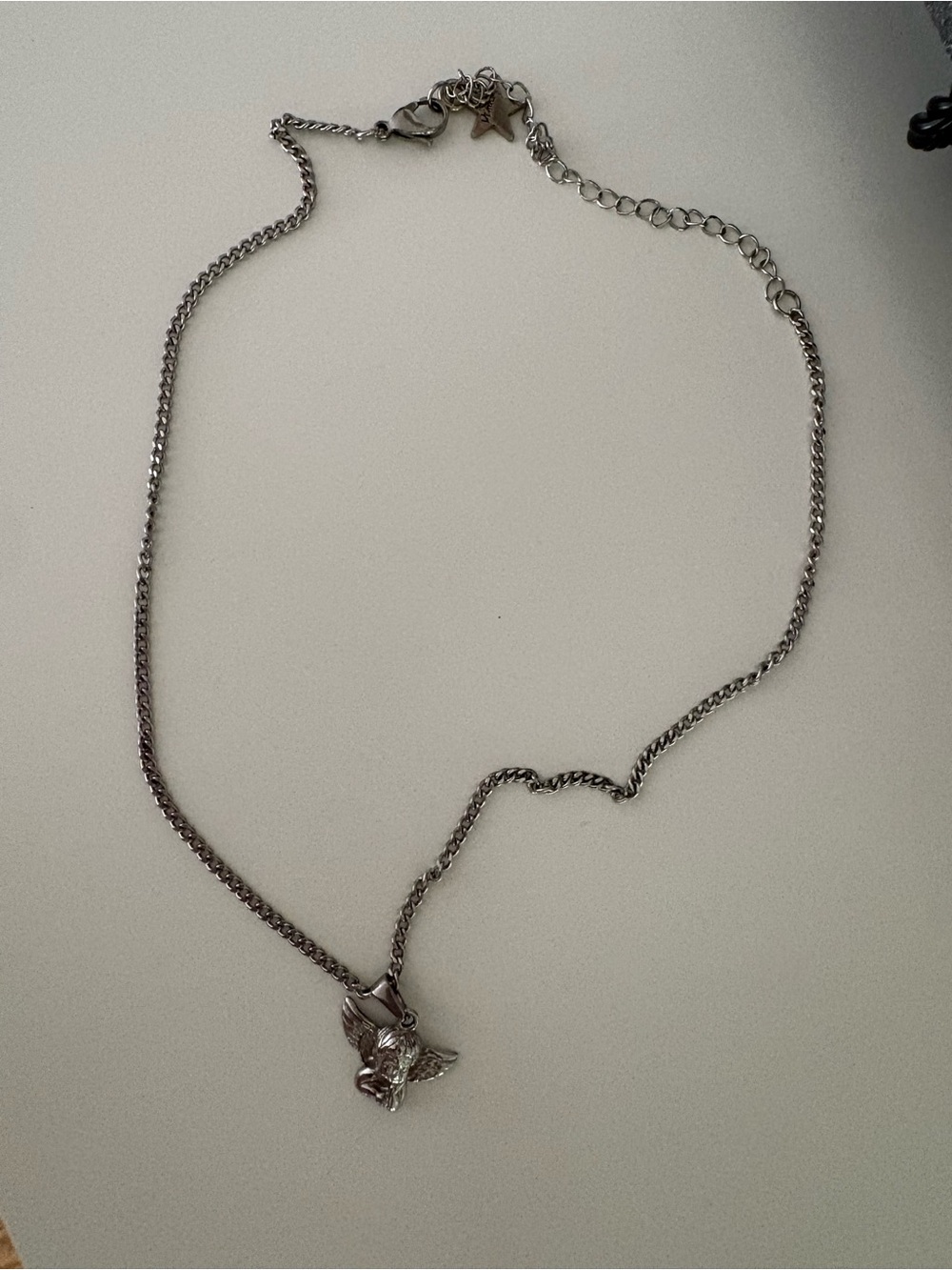 Dalmata Silver Angel Pendant Necklace - Women Jewelry
